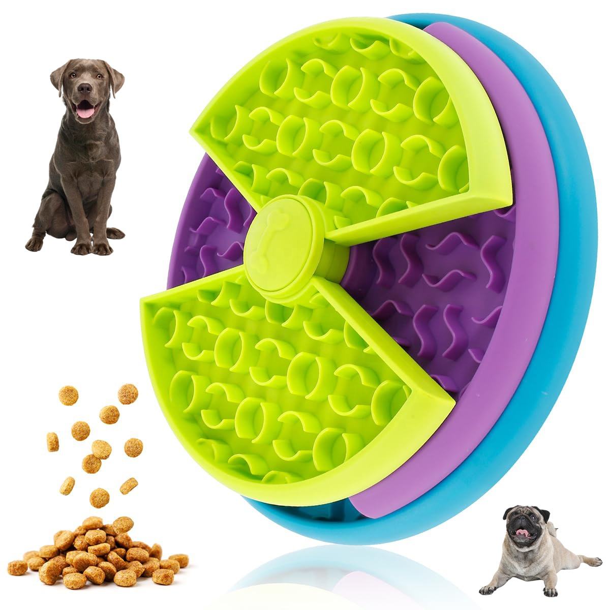 3in1 Interactive Dog Feeder Puzzle